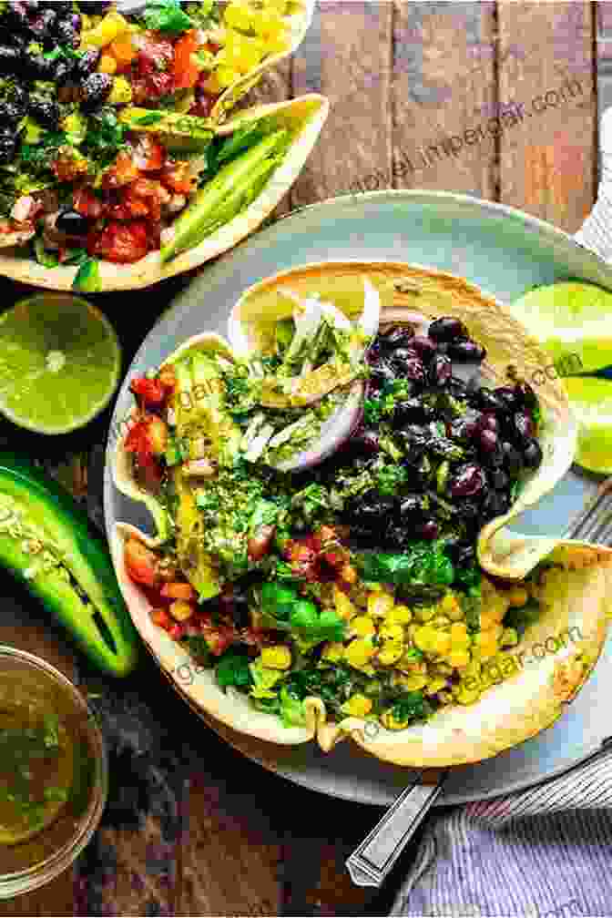 A Chef Carefully Assembling A Vegan Taco, Garnishing It With Fresh Cilantro And Salsa Vegan Cookbook For Mexican Food: Start Mouthwatering Mexican Recipes Today