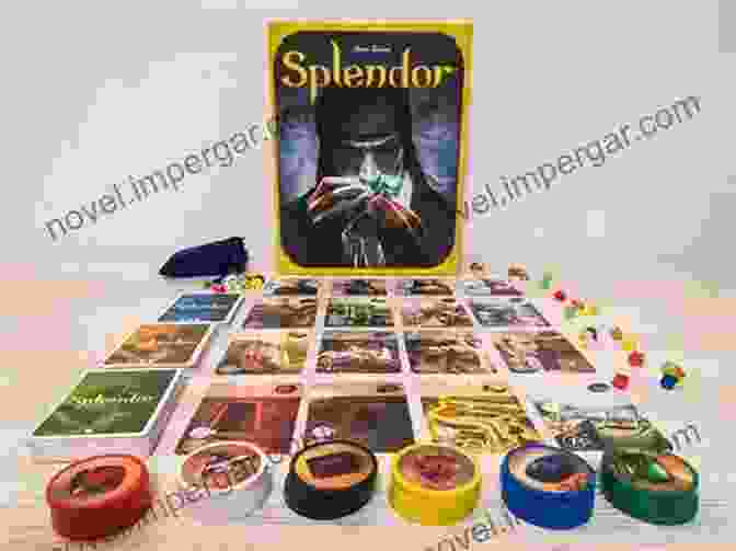 A Photo Of The Card Game Splendor. Ticket To Carcassonne: 21st Century Tabletop Games : 2024 Edition (The Of Board Games)