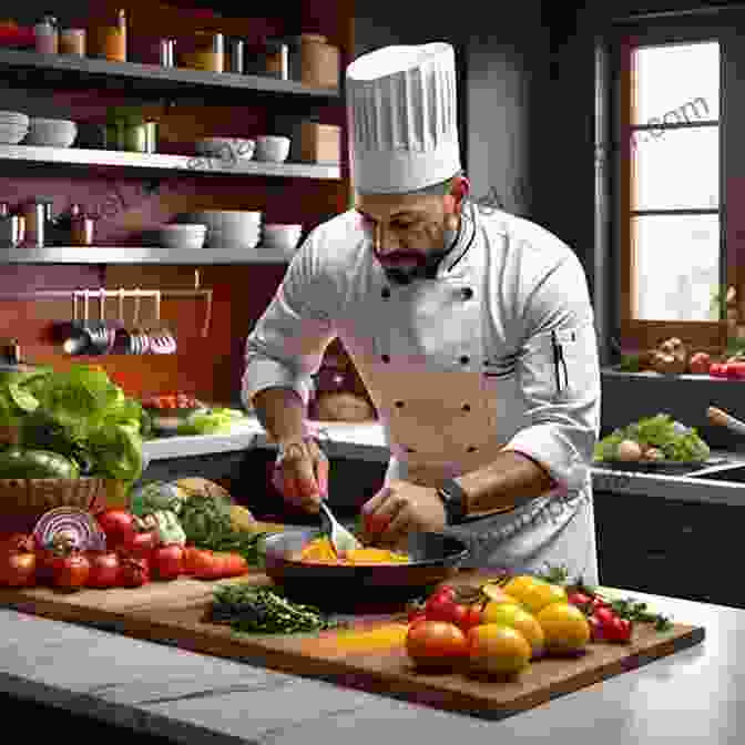 A Skilled Chef Meticulously Preparing A Vegetable Dish, Their Artistry Promising A Delectable Culinary Experience Roots As Vegetables: Growing Practices And Food Uses (All About Vegetables)