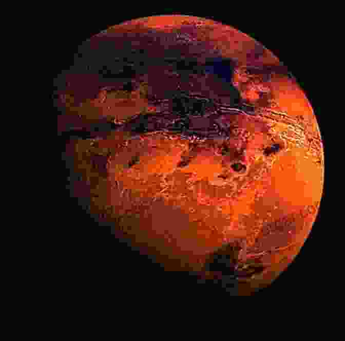 A Stunning Image Of The Red Planet, Mars, Taken From Space. Nowhere To Backup Earth : On Mars The Moon Or Anywhere Else In Our Solar System