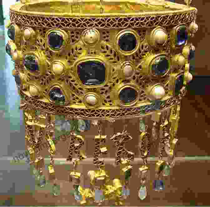 Elaborate Golden Crown, A Symbol Of The Visigothic Monarchy The Goths (Conquerors Of The Roman Empire)