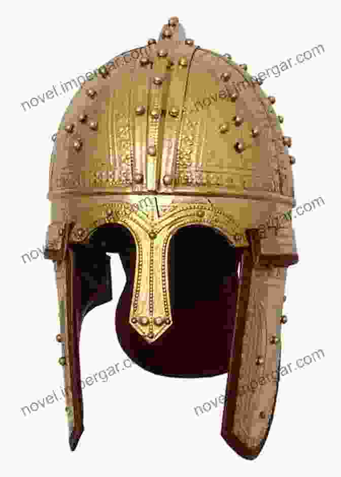 Gothic Helmet With Intricate Ornamentation Found In An Archaeological Dig The Goths (Conquerors Of The Roman Empire)