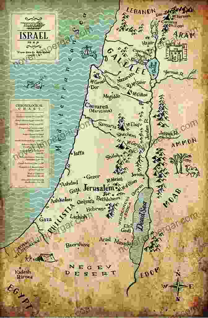 Map Of Ancient Israel The History Of Antiquity Volume II: Assyria Phoenicia And Israel (with Illustrations)