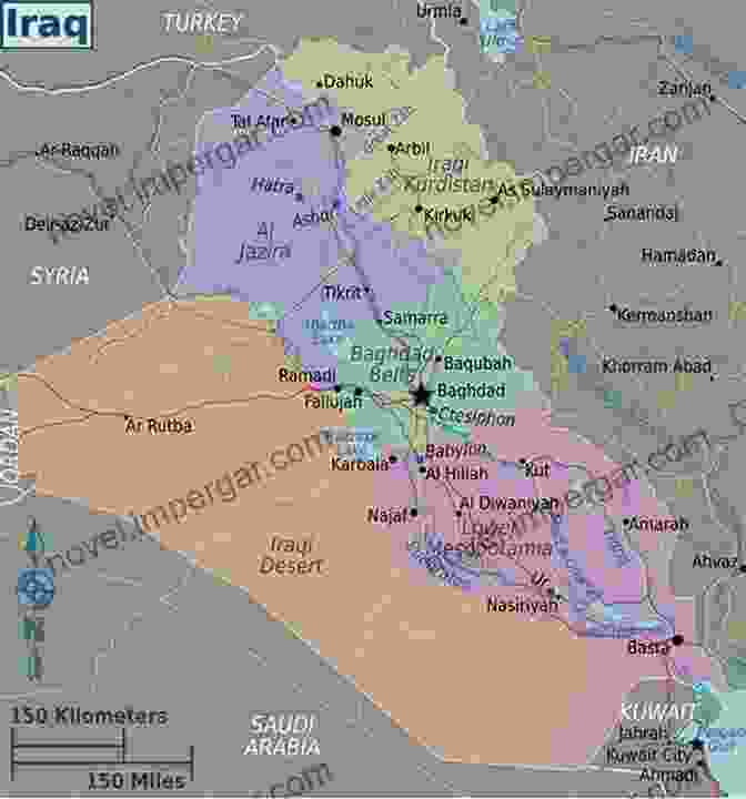 Map Of Iraq With Different Sectarian Regions Highlighted The Three Circles Of War: Understanding The Dynamics Of Conflict In Iraq