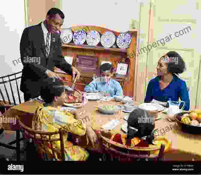 Nostalgic Photograph Of An African American Family Gathered Around A Table, Their Faces Beaming With Joy And Contentment Pictures With Purpose: Early Photographs From The National Museum Of African American History And Culture (Double Exposure 7)