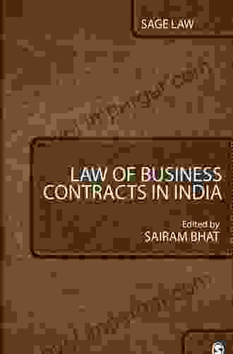 Law Of Business Contracts In India (SAGE Law)