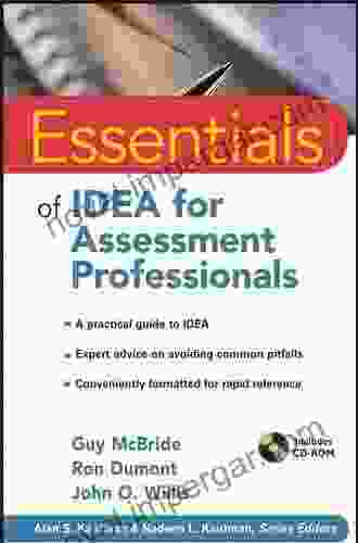 Essentials Of IDEA For Assessment Professionals (Essentials Of Psychological Assessment 86)